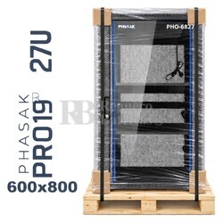 Armario Rack 27U 600x800 | Phasak Pro PHO-6827 19 In